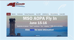Desktop Screenshot of flymissoula.com